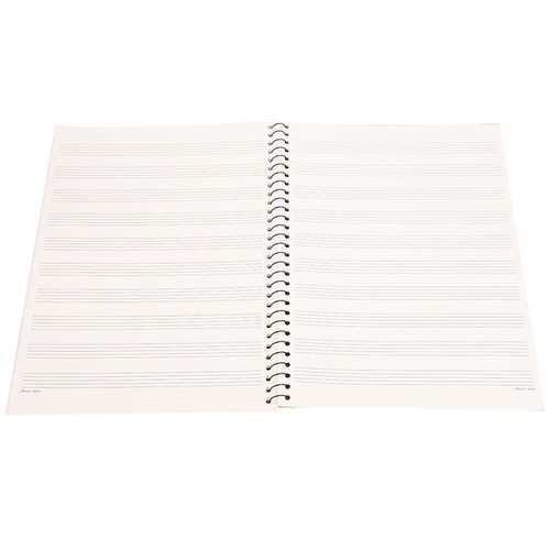 50 Pages Musical Notation Staff Notebook Music Manuscript Writing Paper - Picture 4 of 20