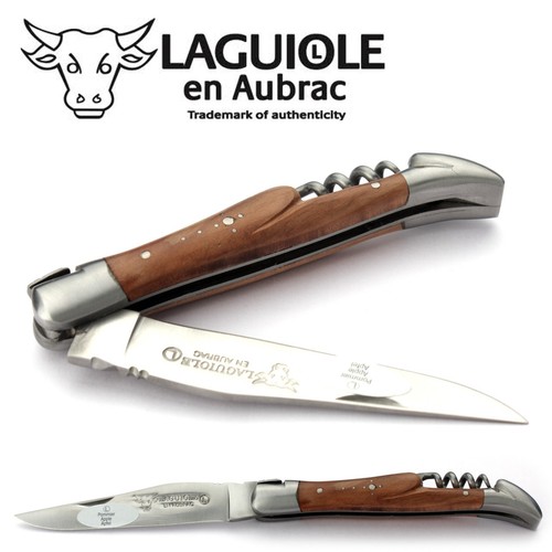 Navaja Laguiole en Aubrac manzano sacacorchos L0311POIS 11 cm cuchillo - Imagen 2 de 6