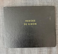 VINTAGE COLLECTIBLE CUBAN ALBUM HEROES DEL GIRON FIDEL CASTRO 1961-1963