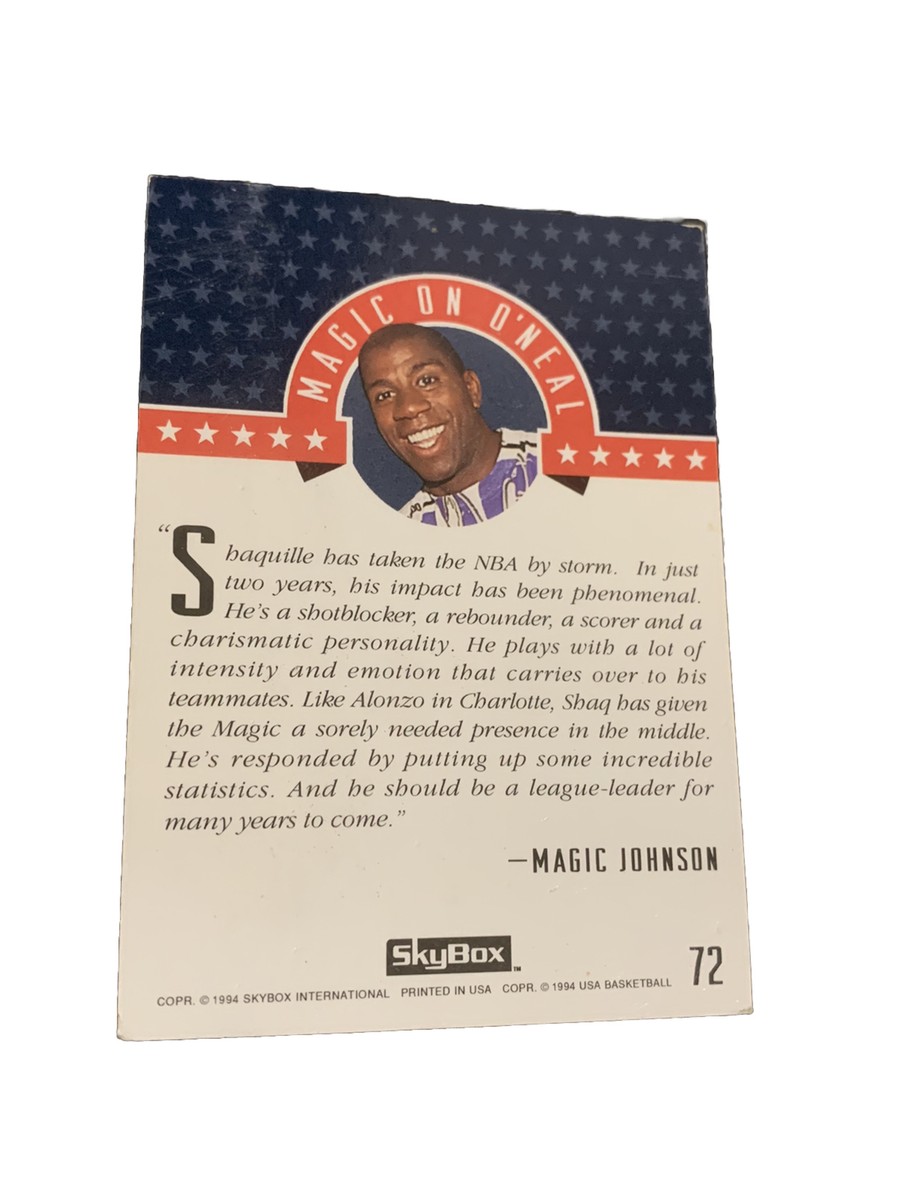 1994 Skybox USA Basketball - #72 Shaquille O'Neal | eBay