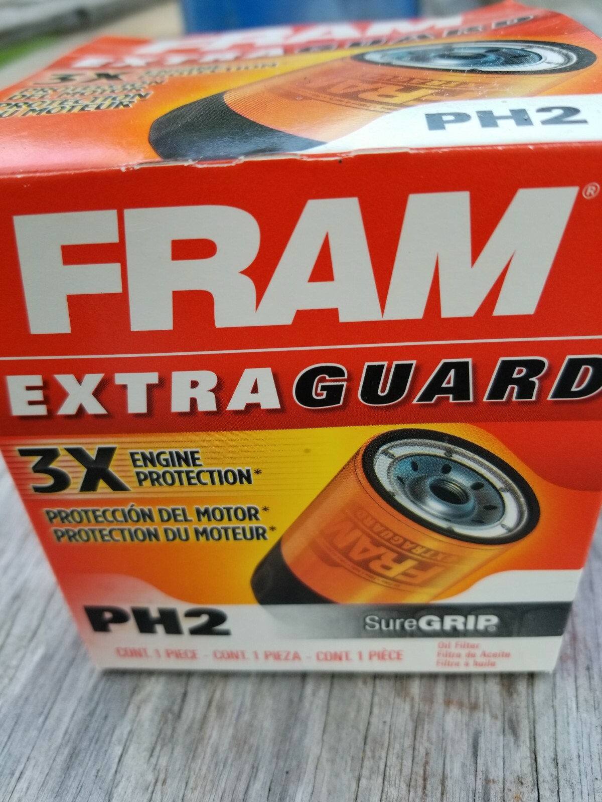 FRAM PH2 EXTRA GUARD Oil Filter  New 