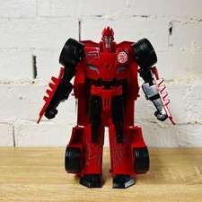 Transformers Robots in Disguise Power Surge Sideswipe Figure Sound Working