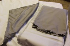 Reduced Price!  Free Shipping!  QUEEN  BED SKIRT & TWO SHAMS - Grey - NWOT