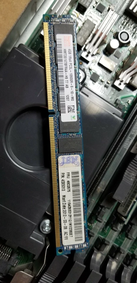 IBM HS22 BLADE 7870-AC1 X5675 3.06 GHz 3 x 4GB 43x5313 RAM no disk GREAT DEAL! - Image 2 of 4