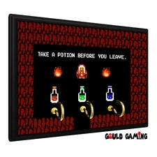 Legend of Zelda Potion Shop Key Holder Keys Organizer Hanger Wall Mount NES New