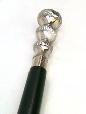 Victorian Head Handle Wooden Walking Stick Cane 37" Long For Grandpa/Grandma/Dad