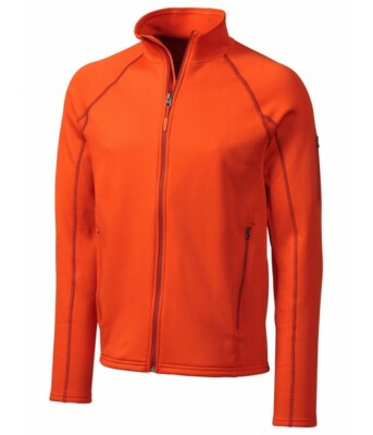 MARMOT MEN'S XL STRETCH FLEECE JACKET SUNSET ORANGE, 80840 9185