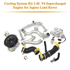 Cooling System Kit 3.0L V6 Supercharged Engine for Jaguar Land Rover US