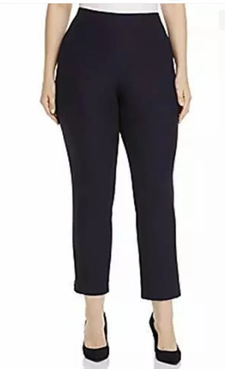 Eileen Fisher washable stretch crepe slim ankle pants Midnight size XXL/TTG  NWT