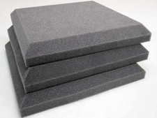 Flat Acoustic Foam Soundproofing Tiles, for room/studio/hall/club/cinema/music