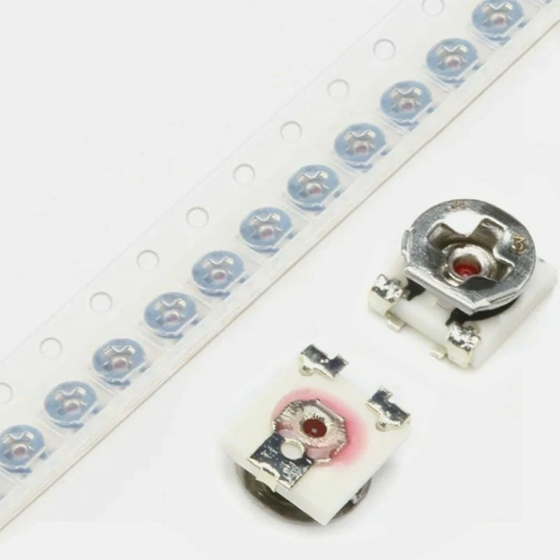 3x3 SMD Einstellbare Potentiometer Widerstände ±20% 100Ω 200Ω 1K 5K 10K -1MΩ/Ohm - Bild 2 von 4