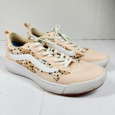 Vans Ultra range Leila Hurst Exo Pink White Animal Print Women's