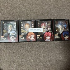 Disney Twisted Wonderland Nendoroid Figures Set of 4 Riddle Deuce Cater Trey