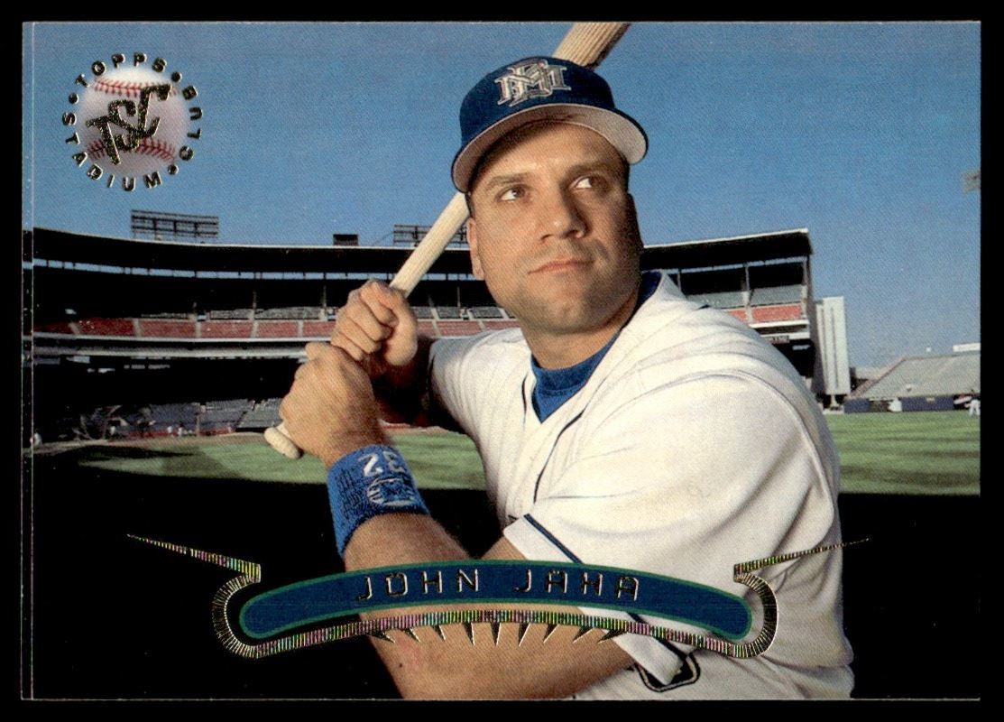1996 Stadium Club John Jaha Milwaukee Brewers #102