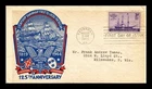 US COVER STEAMSHIP SAVANNAH 125TH ANNIVERSARY FDC SCOTT 923 CACHET CRAFT