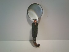 8" Hand Held Brass  Glass Magnifying Glass FREE SHIPPING