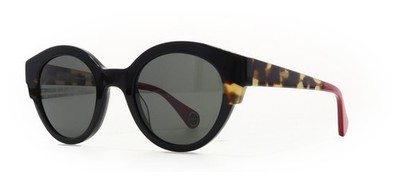 WOOW SUPER GROOVE 1 100 Shiny Black / Gray Sunglasses 49mm