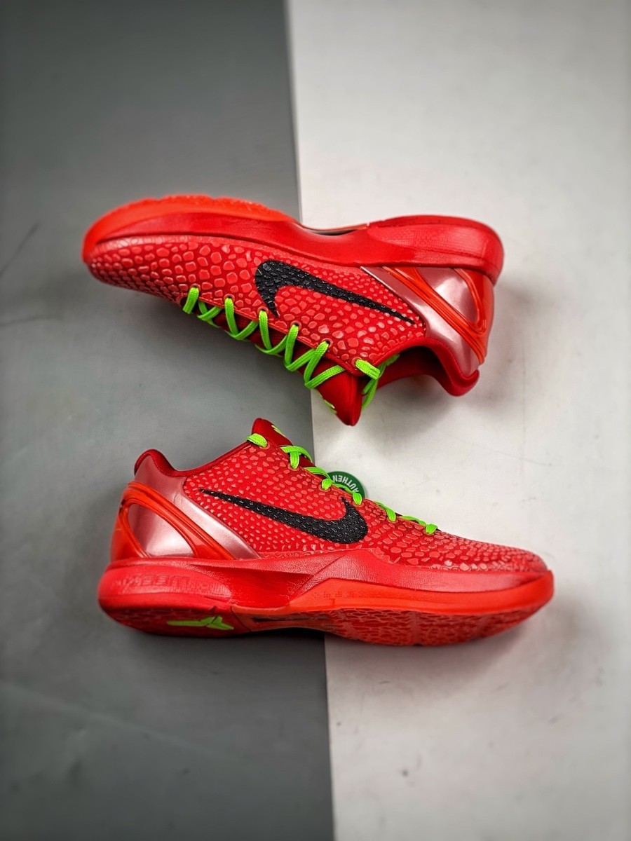 Size 12 - Nike Kobe 6 Protro Low Reverse Grinch for sale online | eBay