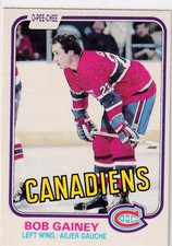 81/82 OPC O-PEE-CHEE BOB GAINEY CARD #176 NM-MINT