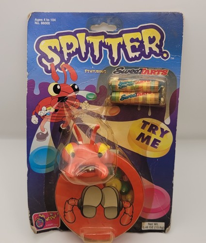 Tapper Candies: SPITTER Grasshopper SweeTARTS Dispenser 1st Edition (1998) - Picture 2 of 16
