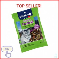 Vitakraft Chinchilla Cocktail Mixed Fruit Treat, 4.5 Ounce Pouch