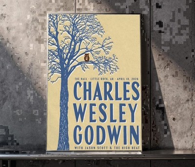 Charles Wesley Godwin Little Rock AR 4.10.2026 Poster