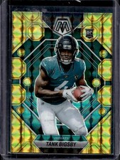 2023 Panini Mosaic Tank Bigsby RC Reactive Yellow Mosaic Rookie #364 Jaguars