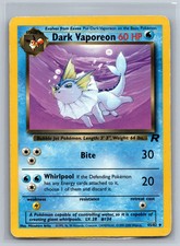 Dark Vaporeon 45/82 Team Rocket Uncommon MP Pokemon TCG on eBay