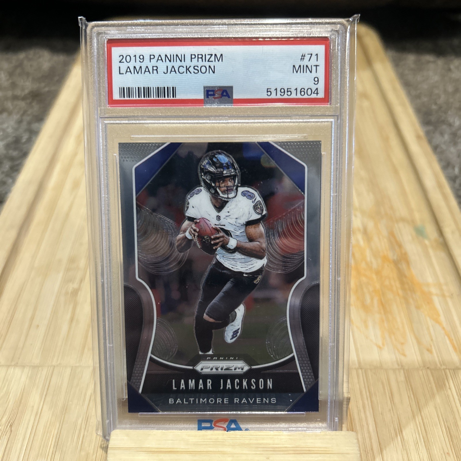2019 Panini Prizm - Lamar Jackson PSA 9