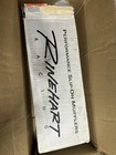 a Rinehart Racing chrome performance slip on motorcycle muffler/exhaust
