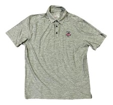 Wisconsin Badgers Under Armour Polo Shirt Size Men s Large Tall