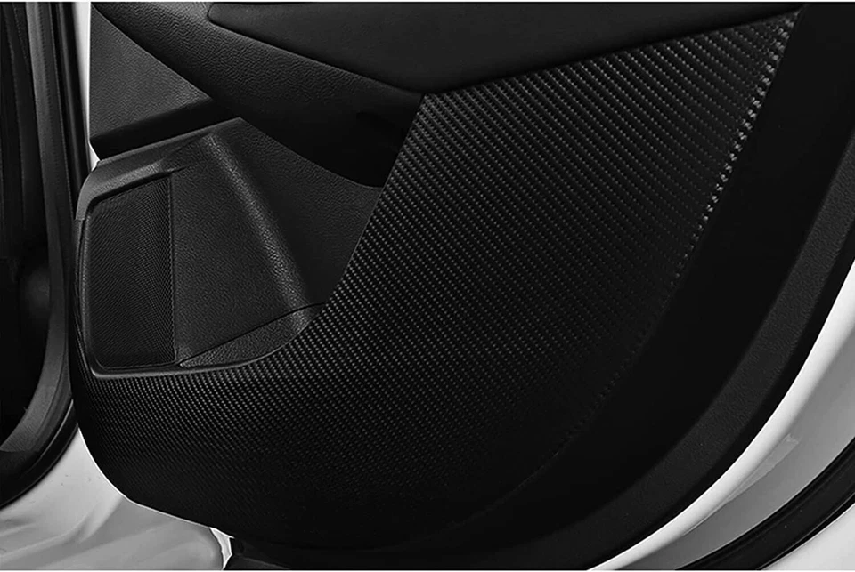 New For Nissan Armada 17-2024 Carbon Look Inner Door Anti-Kick Panel Guard Cover - Imagem 3 de 4