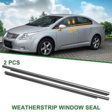 2pcs Car Rear Left Right Weatherstrip Window Seal For Toyota Camry 1997-2001