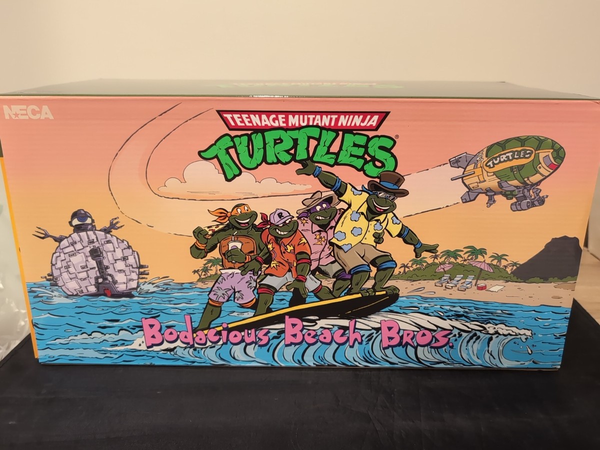 SDCC COMIC CON 2025 NECA TMNT (CARTOONS) BODACIOUS BEACH