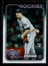 2024 Topps Victor Vodnik RC #607 Colorado Rockies