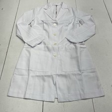 Estie M3 Classic Fit White Lab Coat Women's Size 0 Defect