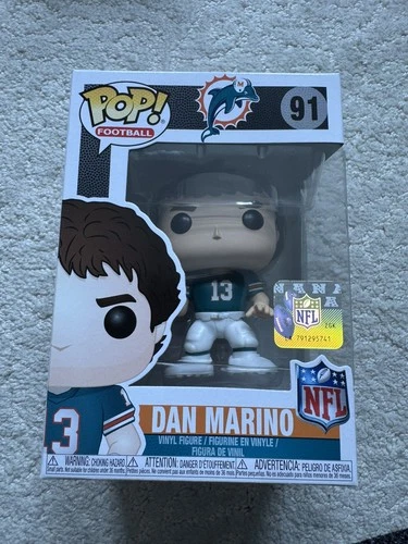 Funko POP - NFL LEGENDS - DAN MARINO - MIAMI DOLPHINS - 215  W/Pop Protector