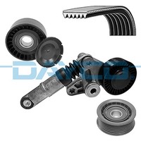 Keilrippenriemensatz KPV736 FüR Audi VW Phaeton 3D1 3D2 3D3 3D4 3D6 3D7 3D8 3D9