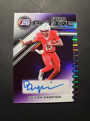 2025 Pro Set Metal - Pro Active Auto - Autograph - Devon Dampier #/15 (Utah)