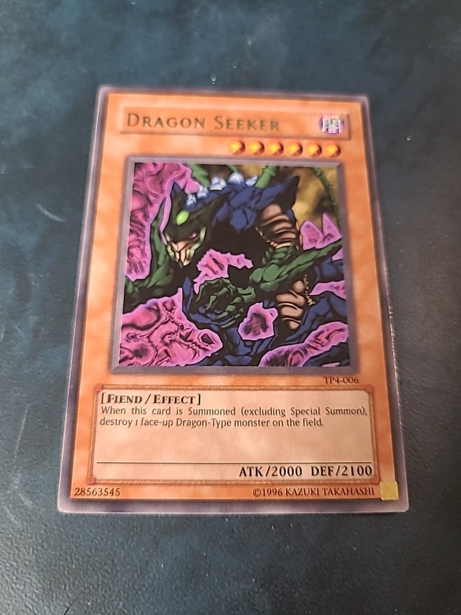 Yu-Gi-Oh! Dragon Seeker Tournament Pack 4 TP4-006 Rare LP Yugioh