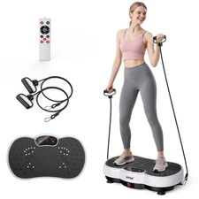 New Vibration Plate Exercise Machine Weight Loss Whole Body Workout Fitness
