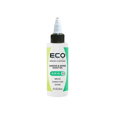 Eco Style Braid & Beyond Scalp Oil 4oz Shine & Soothing Hair Treatment Fast Ship