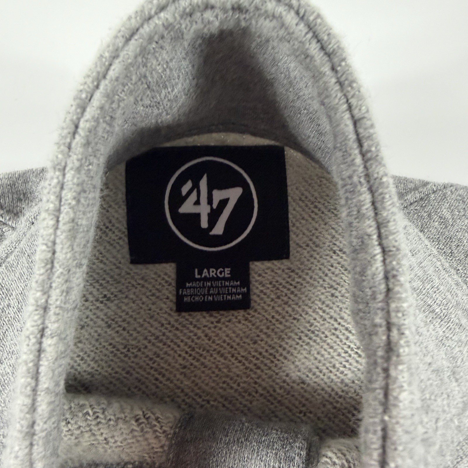 ‘47 Grey Harvard Pullover Large - image 3