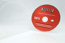 RARE Wii Netflix Streaming Disc (Nintendo Wii) Original Disc - VERY NICE