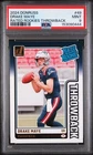 2024 Panini Donruss Drake Maye #49 Rated Rookie Throwback RC PSA 9🔥🏈