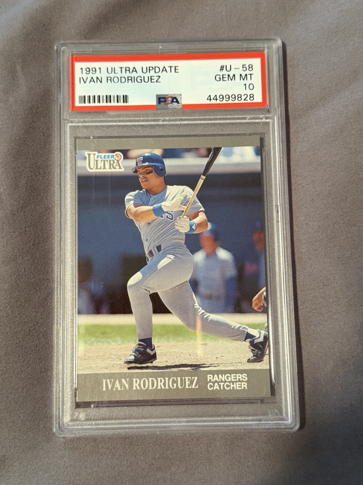 1991 ULTRA UPDATE #U-58 Ivan Rodriguez front