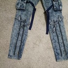 Valabasas Distressed Paisley Jeans Mens 34  Punk Metal — photo 2