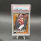 2024 Panini Prizm Jayden Daniels Orange Lazer Prizm (RC) - PSA 8 #347