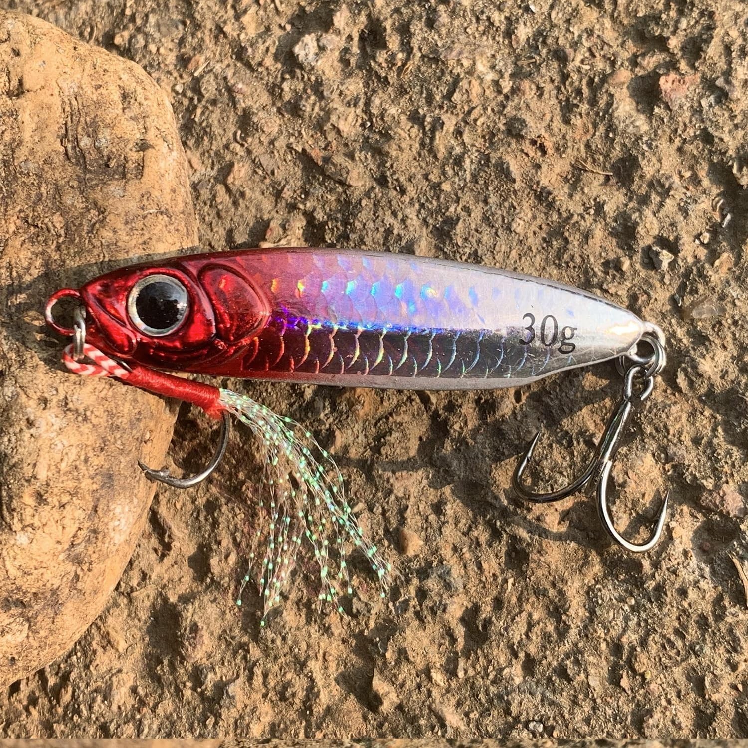 Saltwater Jigs Fishing Lures with Ultra-Sharp Hooks, Saltwater Spoon Lure for... - Image 5