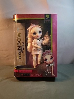 New NIB Rainbow Junior Jr High Bella Parker 9'' PINK Fashion Doll 